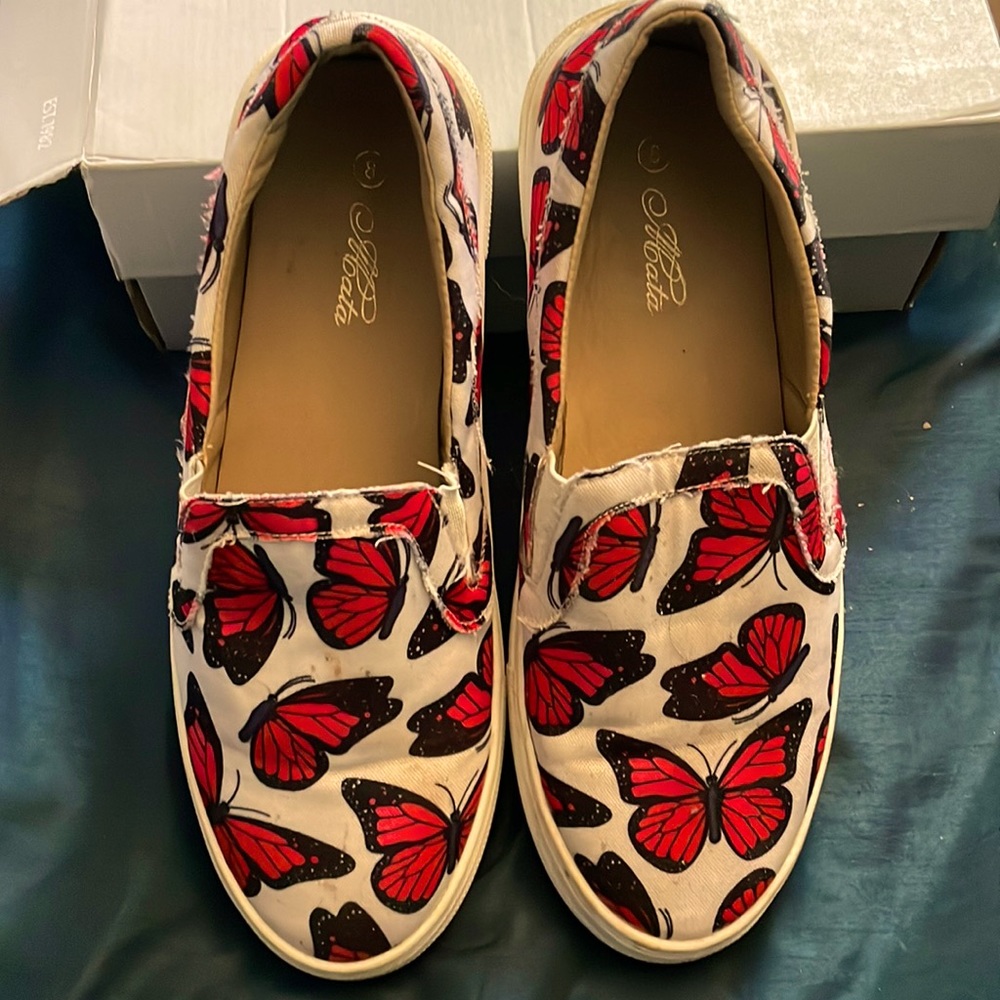butterfly shoes